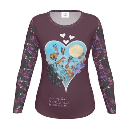 Three of Cups Hare Tarot Deck