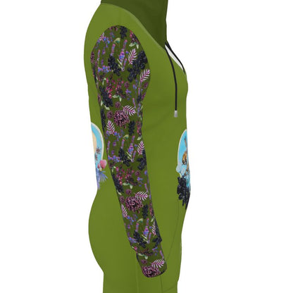 Three of Cups Hare Tarot Deck Hoodie Dress