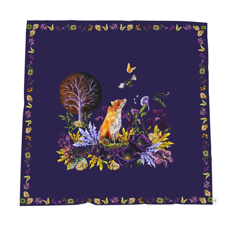 Clever Fox Luxury Cotton Throw