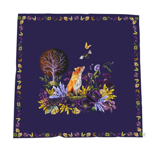 Clever Fox Luxury Cotton Throw