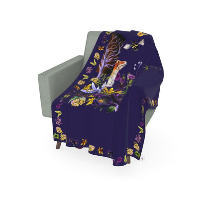 Clever Fox Luxury Cotton Throw