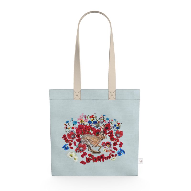 Poppy Fields Tote Bag