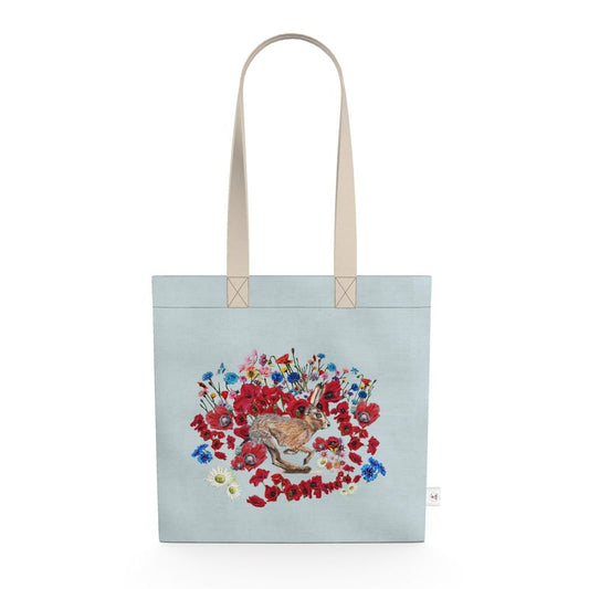 Poppy Fields Tote Bag