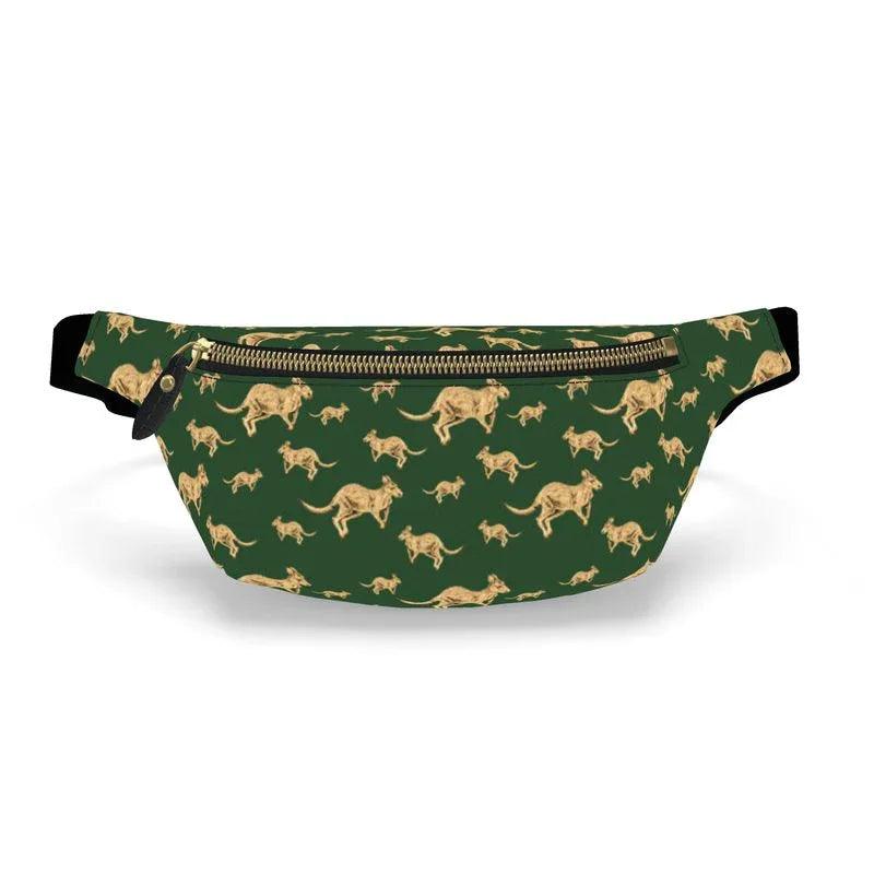 Golden Kangaroo Bum Bag - Elizabeth's Boutique