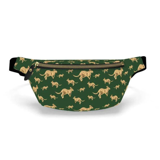 Golden Kangaroo Bum Bag - Elizabeth's Boutique