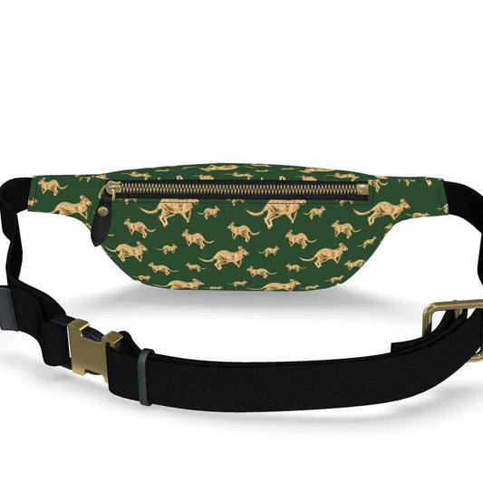 Golden Kangaroo Bum Bag - Elizabeth's Boutique