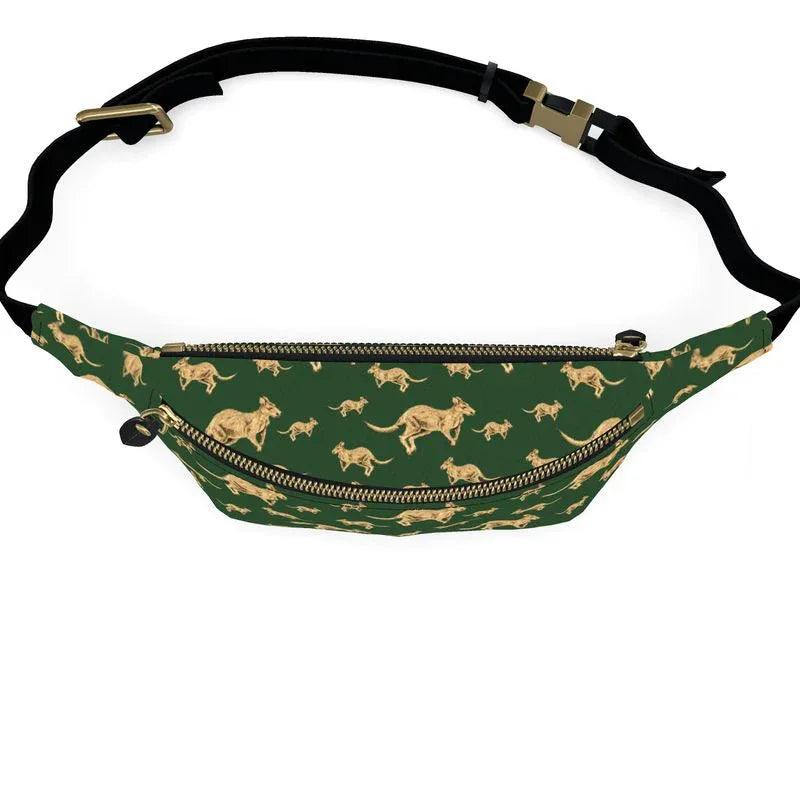 Golden Kangaroo Bum Bag - Elizabeth's Boutique