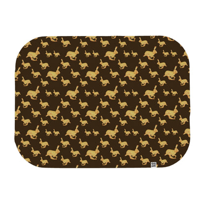 Golden Hares Single Layer Dogs Blanket