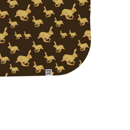 Golden Hares Single Layer Dogs Blanket