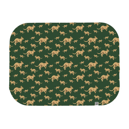 Golden Kangaroo Single Layer Dogs Blanket