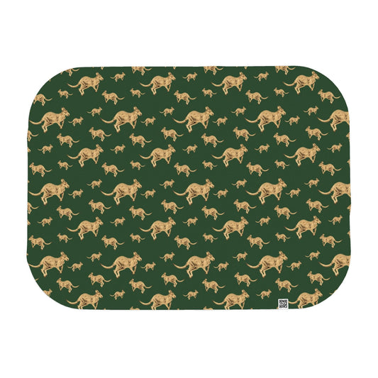 Golden Kangaroo Single Layer Dogs Blanket