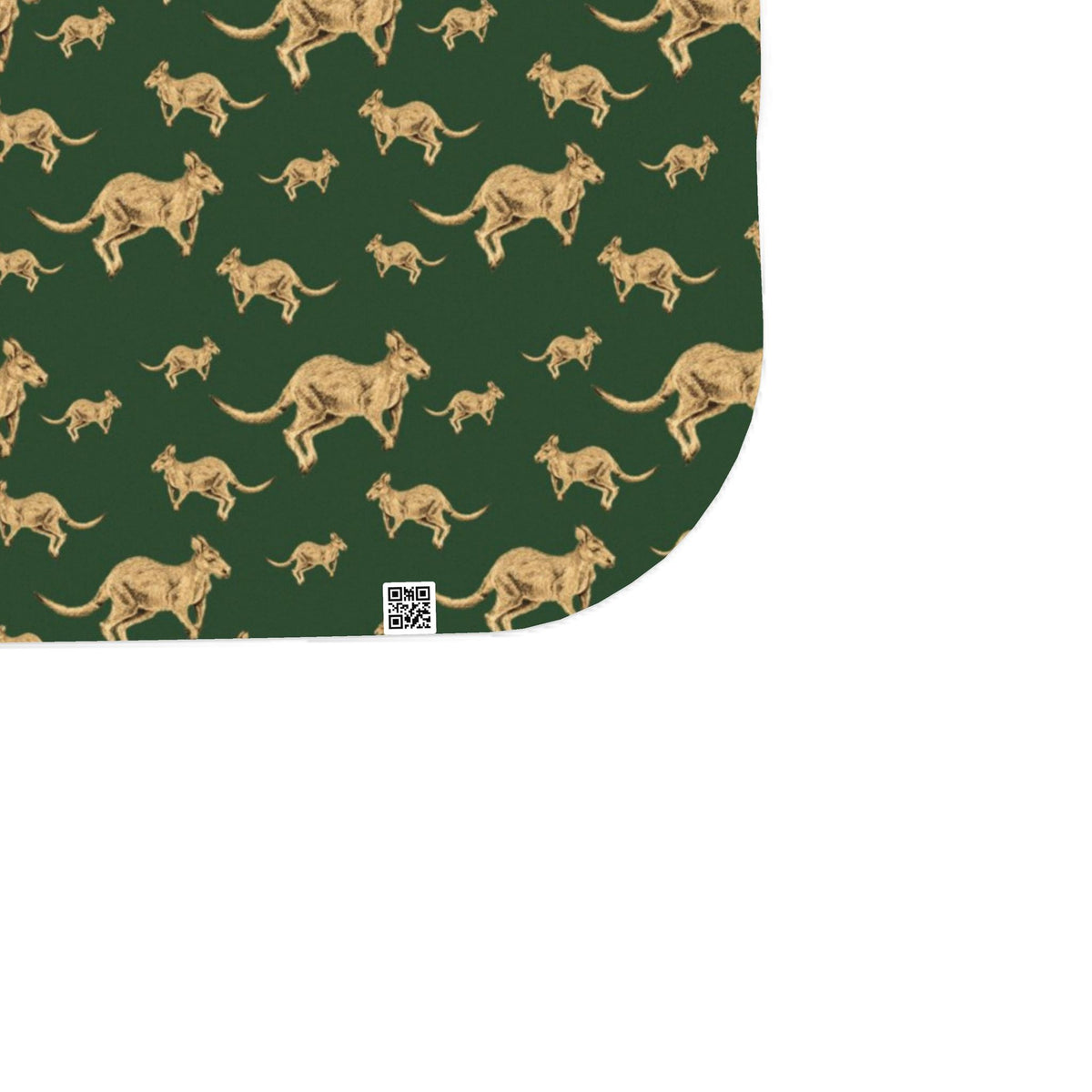 Golden Kangaroo Single Layer Dogs Blanket