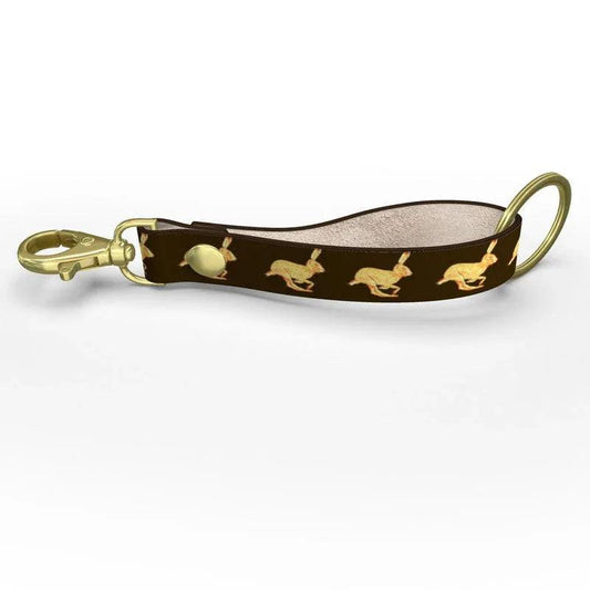 Golden Hare Keychain - Elizabeth's Boutique