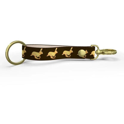 Golden Hare Keychain - Elizabeth's Boutique