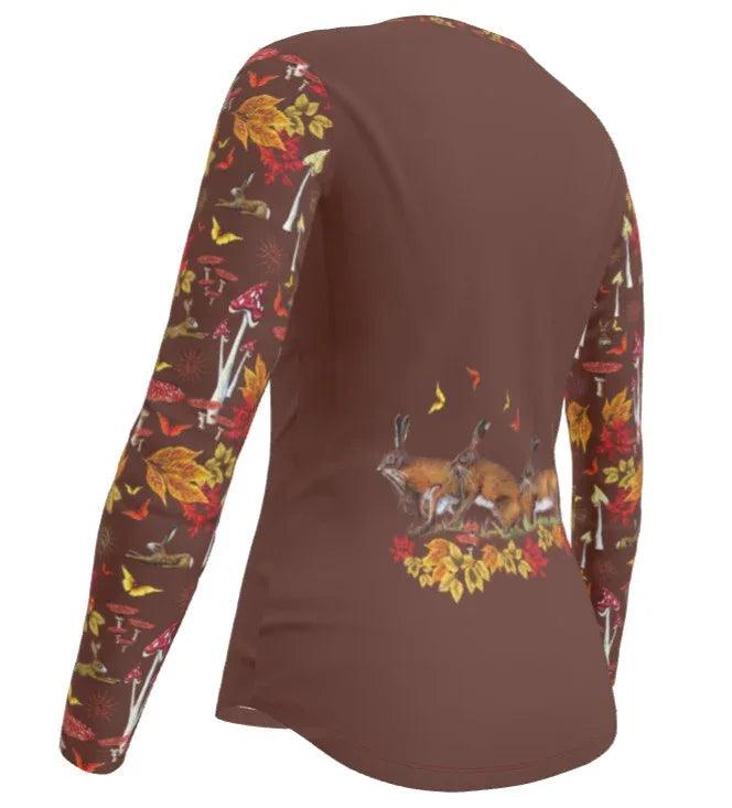 Autumn Hare Run Top - Elizabeth's Boutique