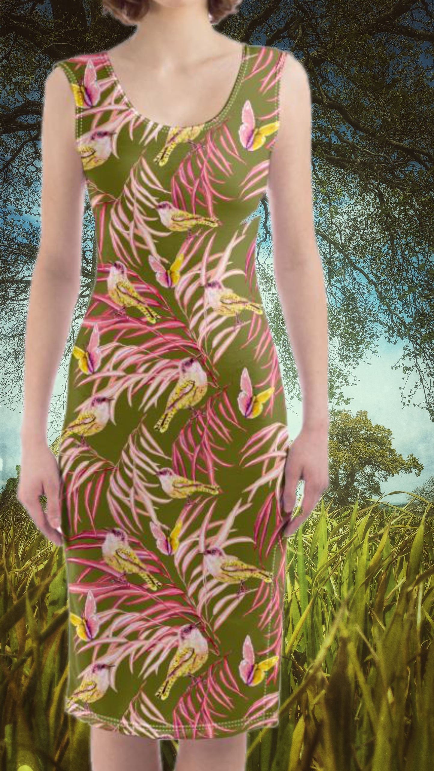 Birdie Pinks Summer Dress
