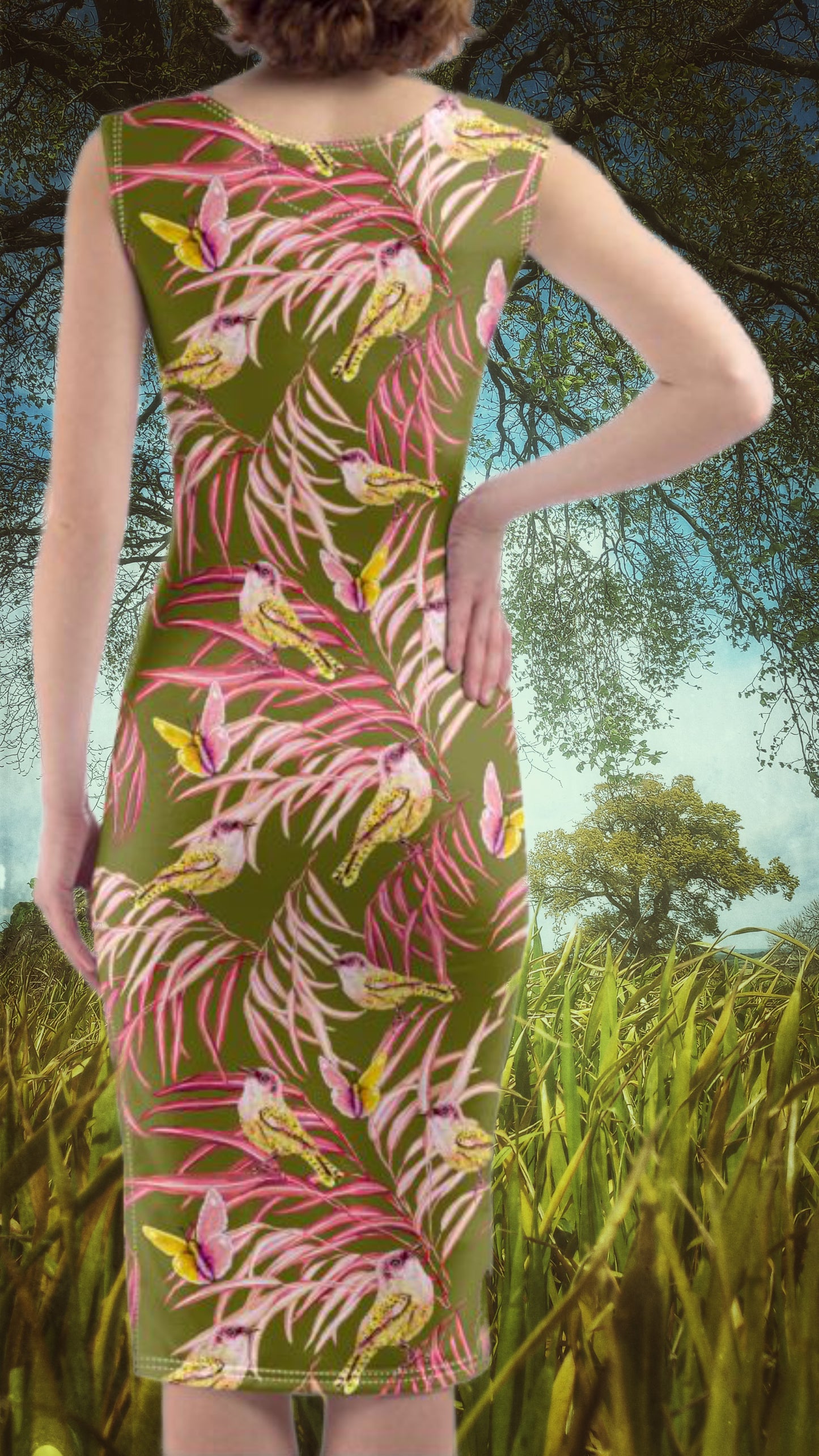 Birdie Pinks Summer Dress