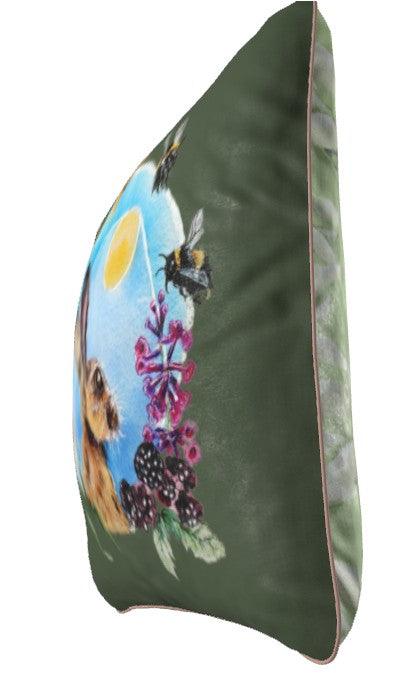 Blue Sky Days in Nature Cushion