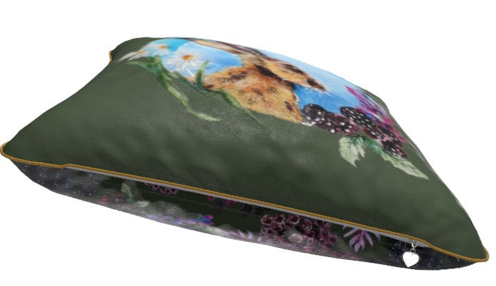Blue Sky Days in Nature Cushion