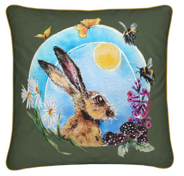 Blue Sky Days in Nature Cushion