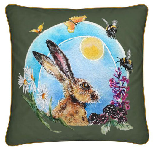 Blue Sky Days in Nature Cushion
