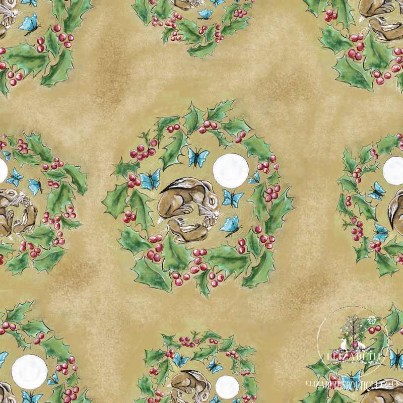 Holly Hare Snuggle | Gift Wrap