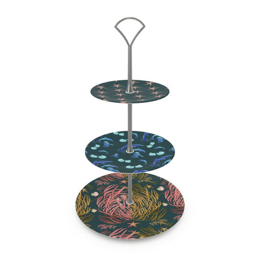 Dolphin Symphony Natty Cake Stand Hotel