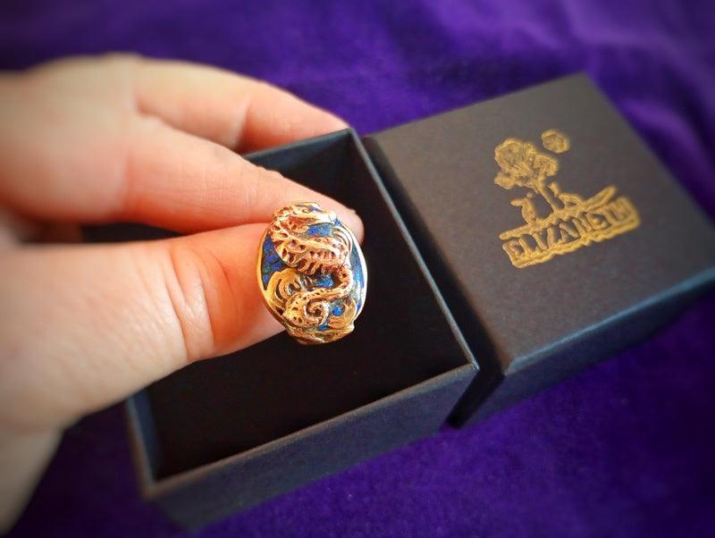 Dragon Seahorse Ring