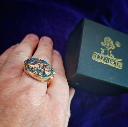 Dragon Seahorse Ring (reserved for KB)