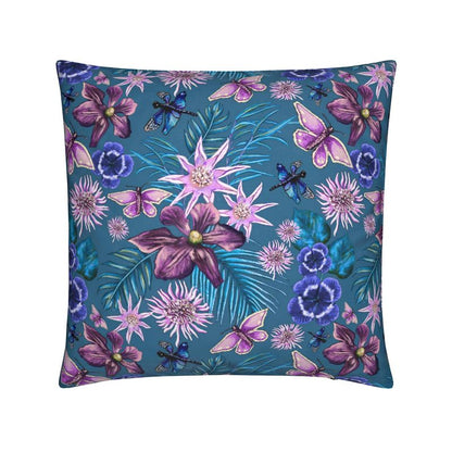 Dreamy Hare Velvet Natty Cushion Elizabeth's Boutique Dragonfly Butterfly Floral Decoration Sofa Bedding