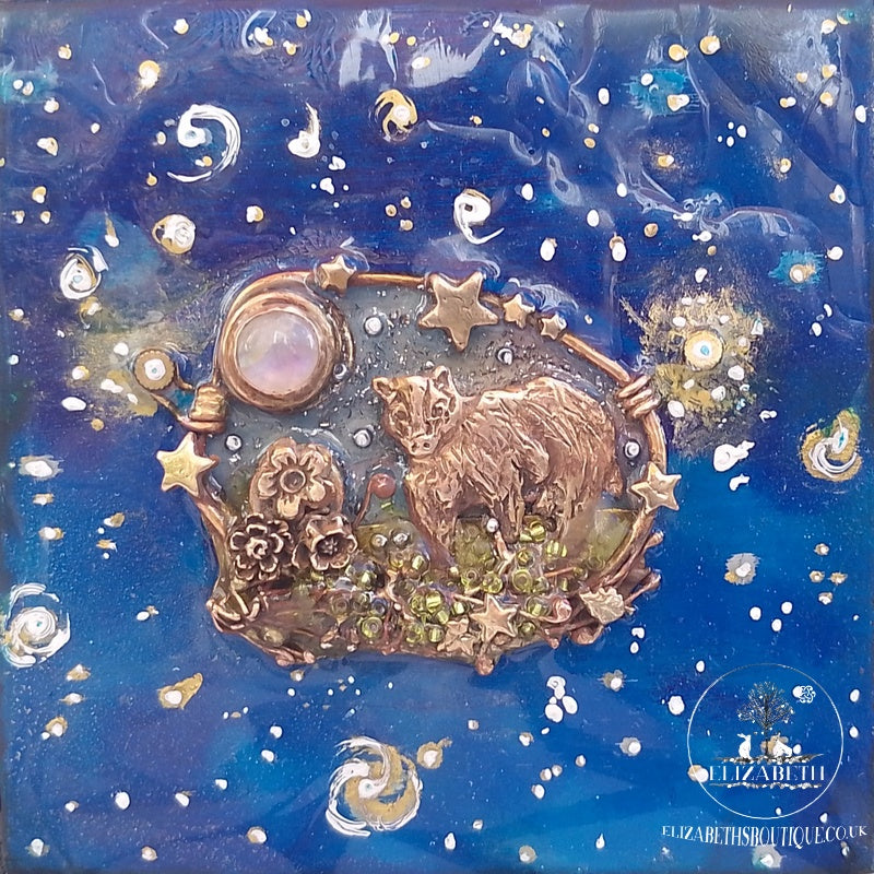 Badger Moonlit Cosmos Dream