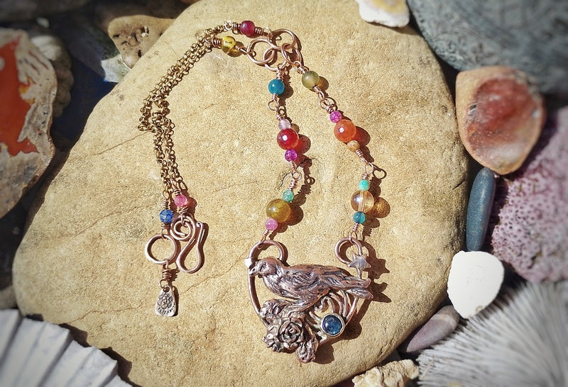 Wisdom of the Crow Necklace