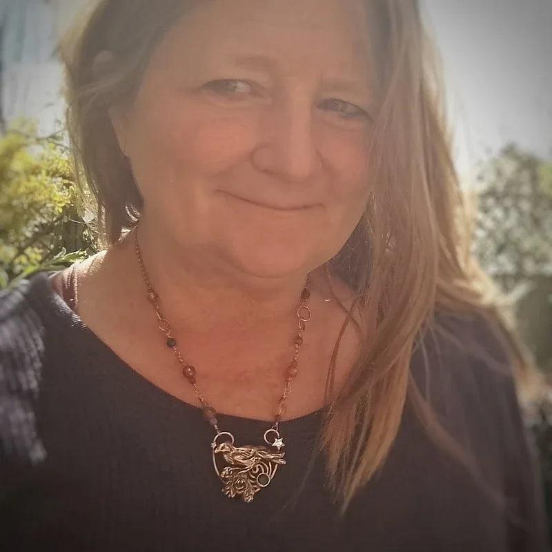 Wisdom of the Crow Necklace - Elizabeth's Boutique