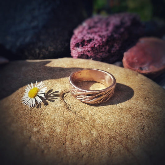 Eternity Ring Beech Tree Rustic Bronze