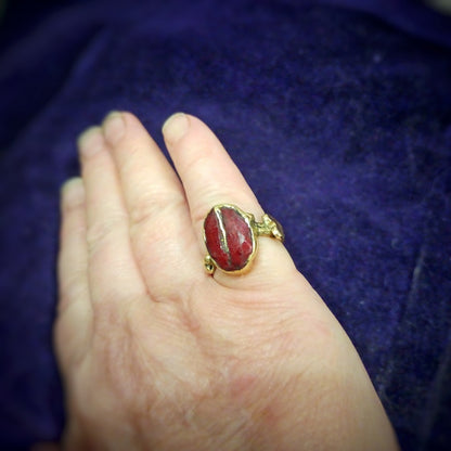 Ruby Kintsugi Heart and Soul