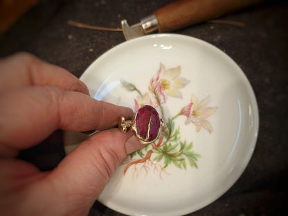 Ruby Kintsugi Heart and Soul