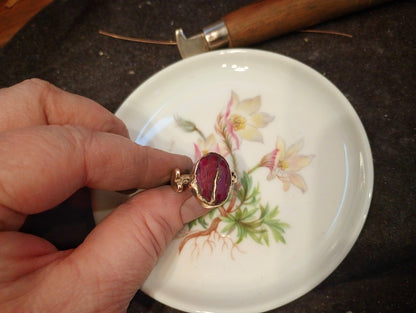 Ruby Kintsugi Heart and Soul