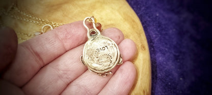 Sacred Heart Opal Necklace