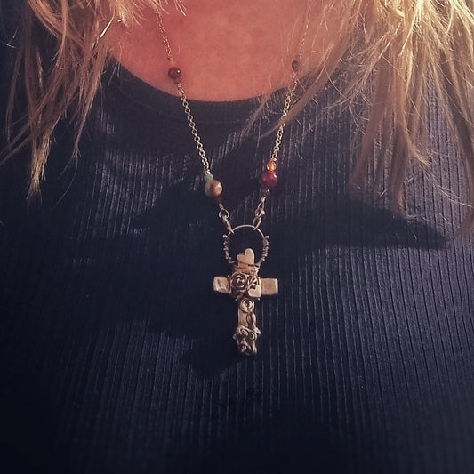 The Cross with Running Hare