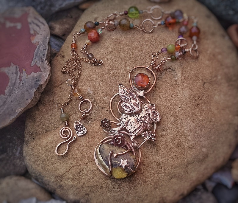 Angel Mouse Necklace