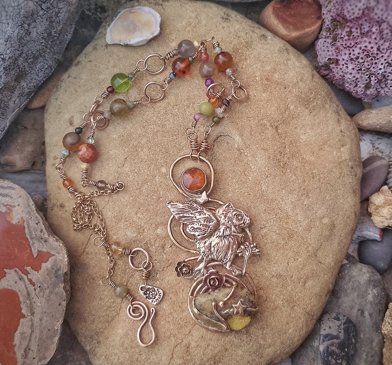 Angel Mouse Necklace