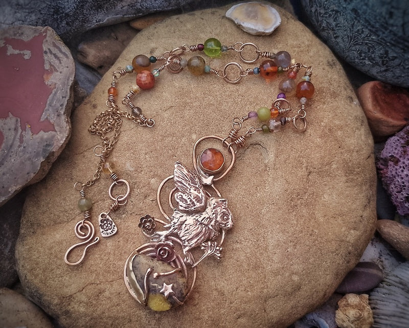 Angel Mouse Necklace