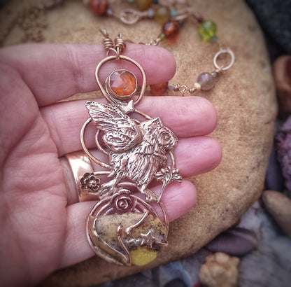 Angel Mouse Necklace