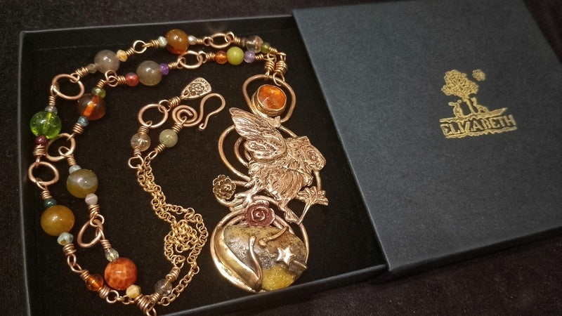 Angel Mouse Necklace