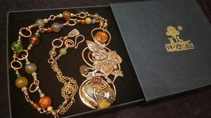 Angel Mouse Necklace