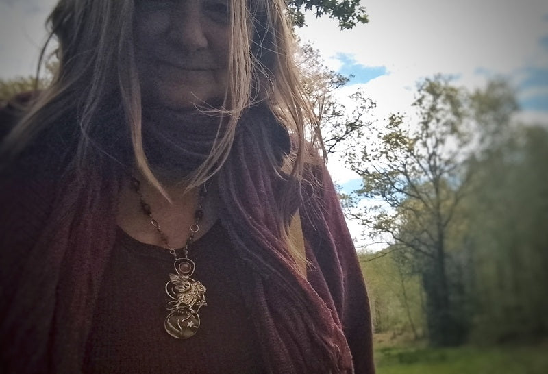Angel Mouse Necklace