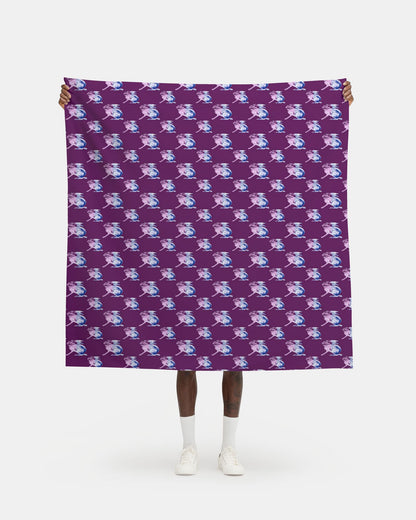 Brown Hare Purple Haze Fabric Prints