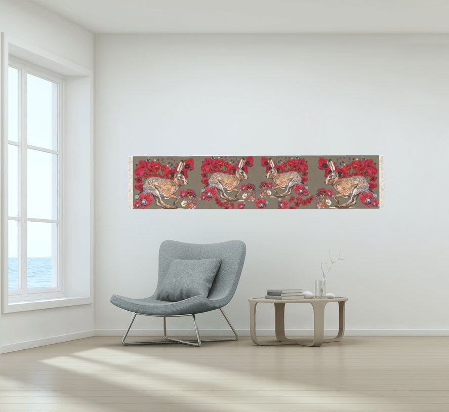 Running Hare Runner Rug