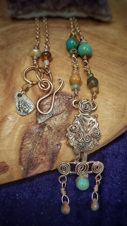 Love Ewe Sheep Necklace