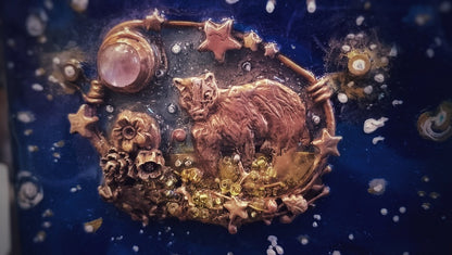 Badger Moonlit Cosmos Dream